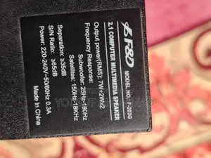 F D F:-203g. 2.1 Computer Multimedia Speaker