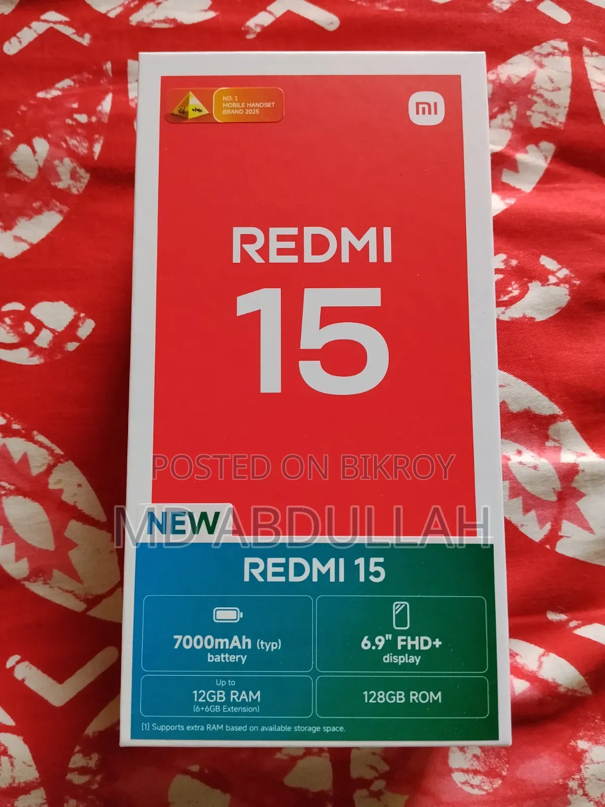 Xiaomi Redmi 15 128 GB