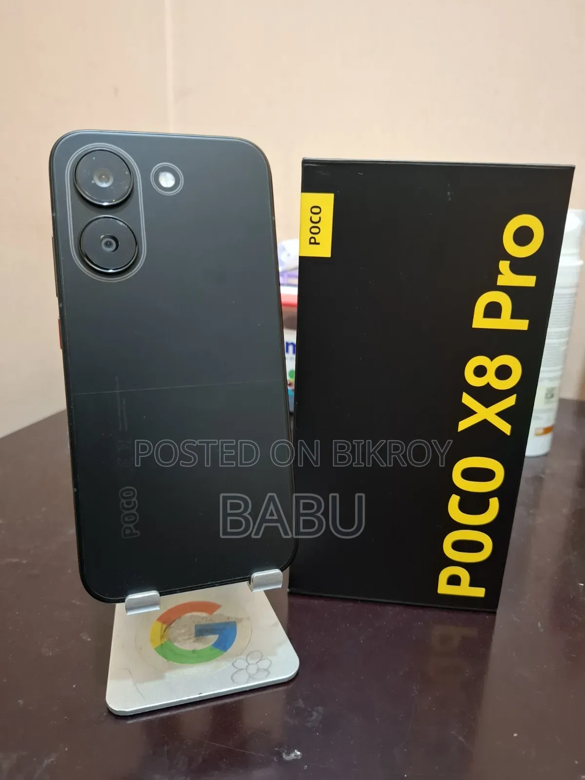 নতুন Xiaomi Poco X8 Pro ২৫৬ জিবি কালো