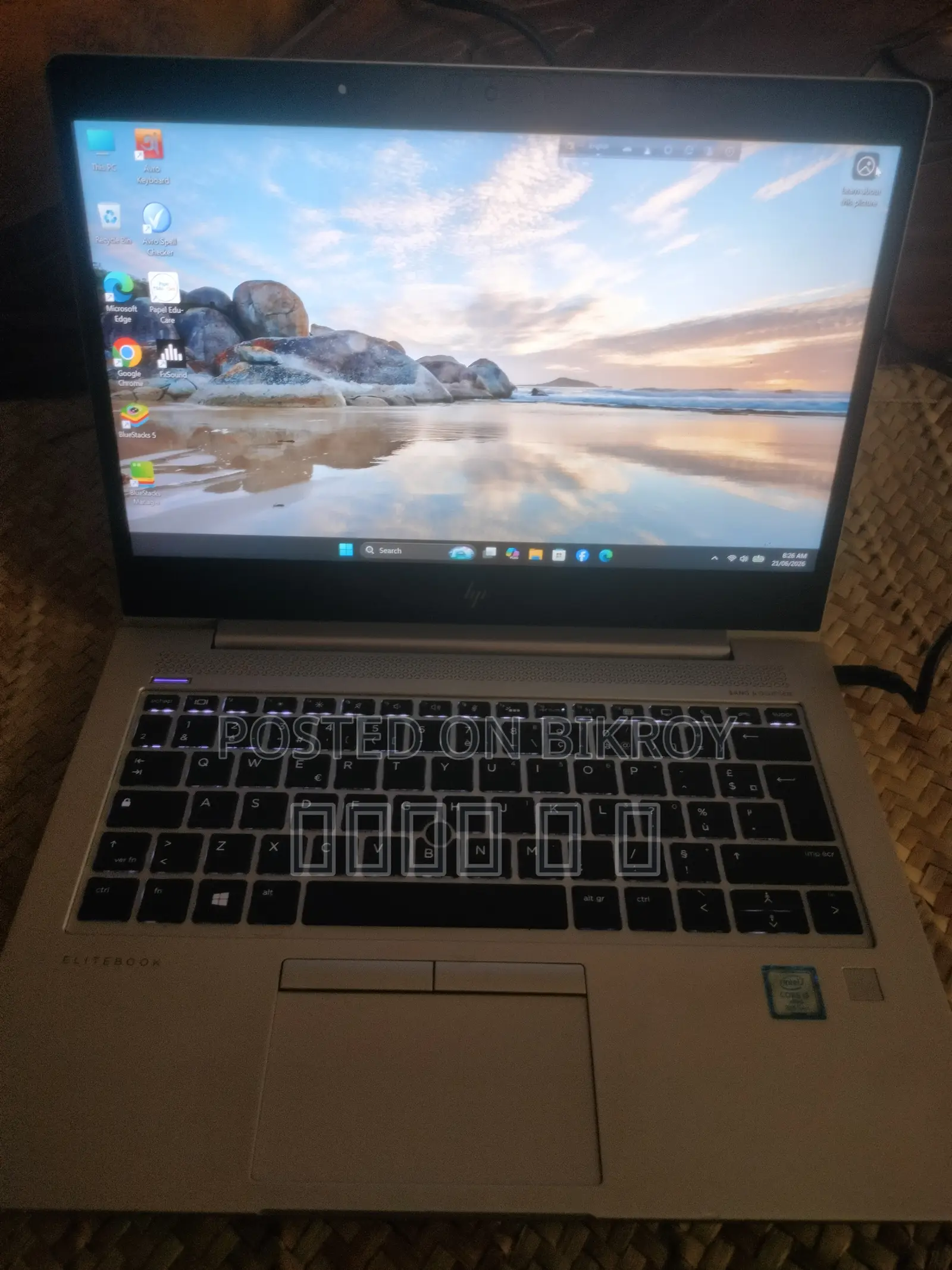 Laptop HP EliteBook 830 G6 8GB Intel Core I5 SSD 256GB
