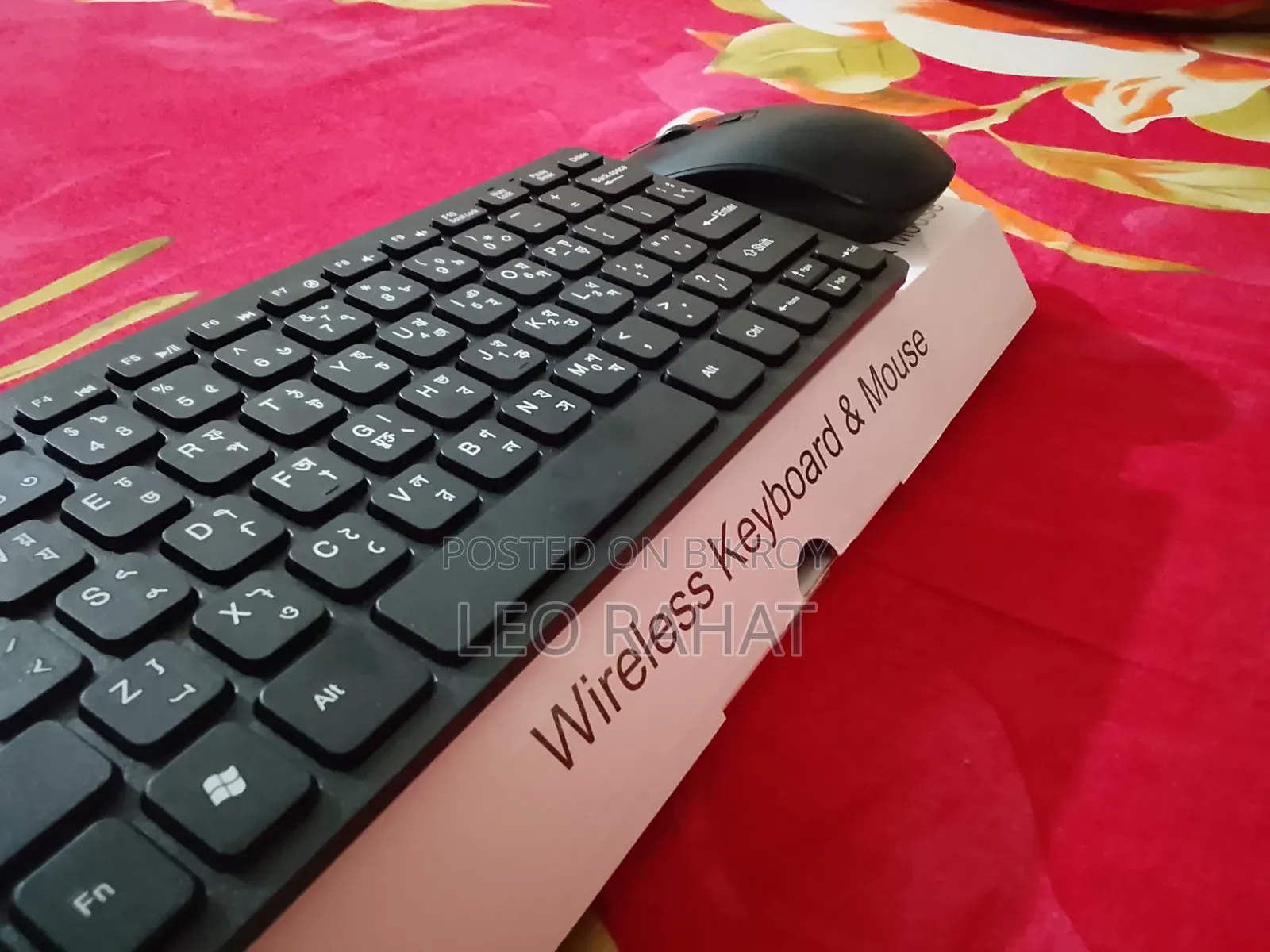 Wireless Keyboard Mouse Combo (Full New Condition)