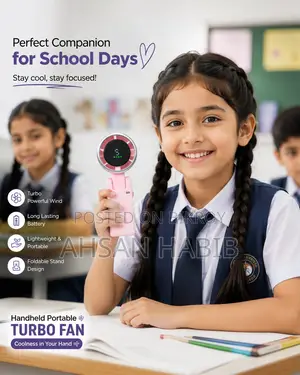 Turbo Fan High Speed. Rechargeable