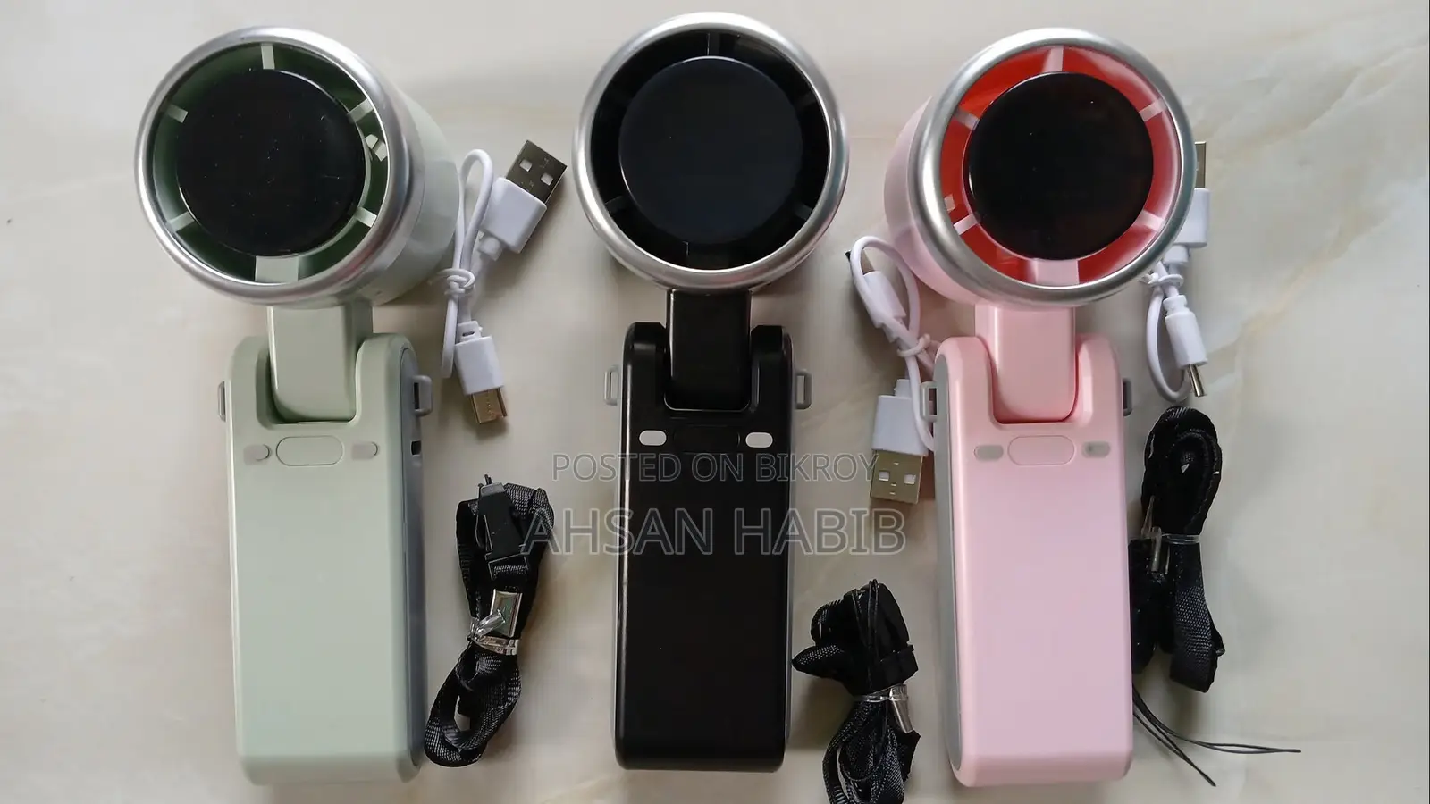 Turbo Fan High Speed. Rechargeable