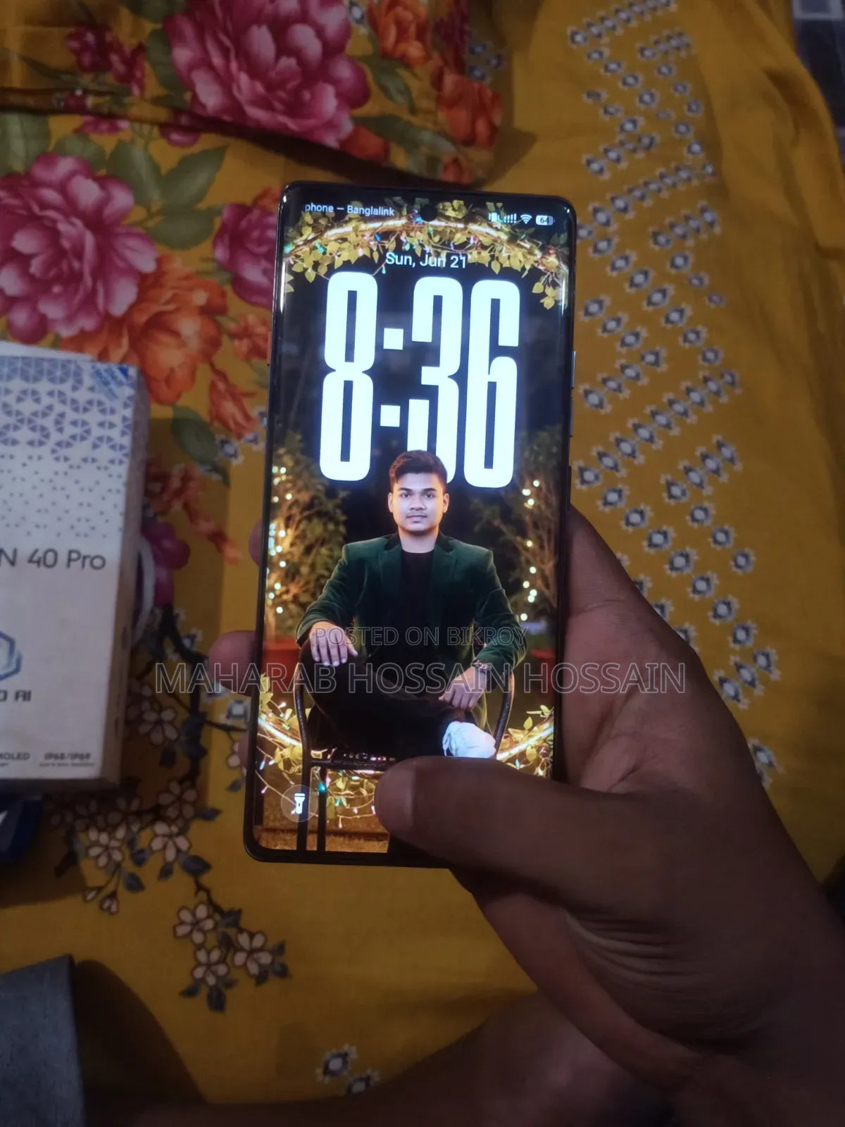 Tecno Camon 40 Pro 4G 256 GB Black
