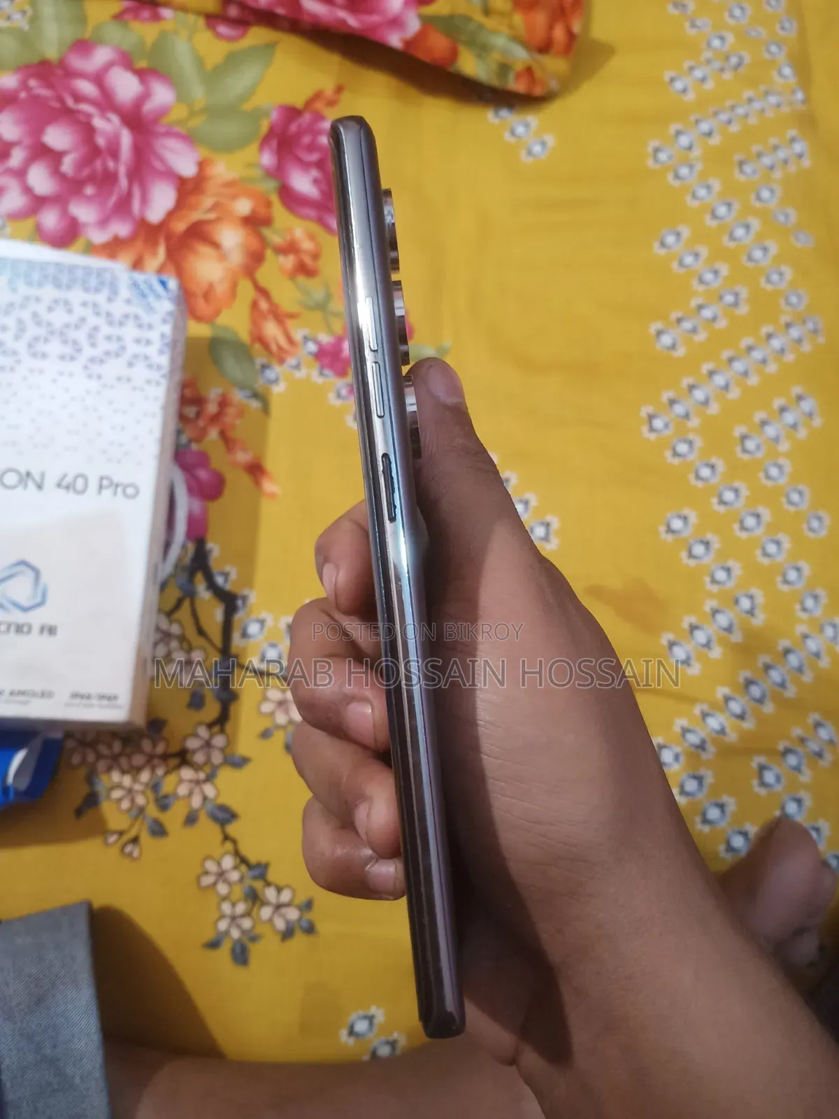 Tecno Camon 40 Pro 4G 256 GB Black