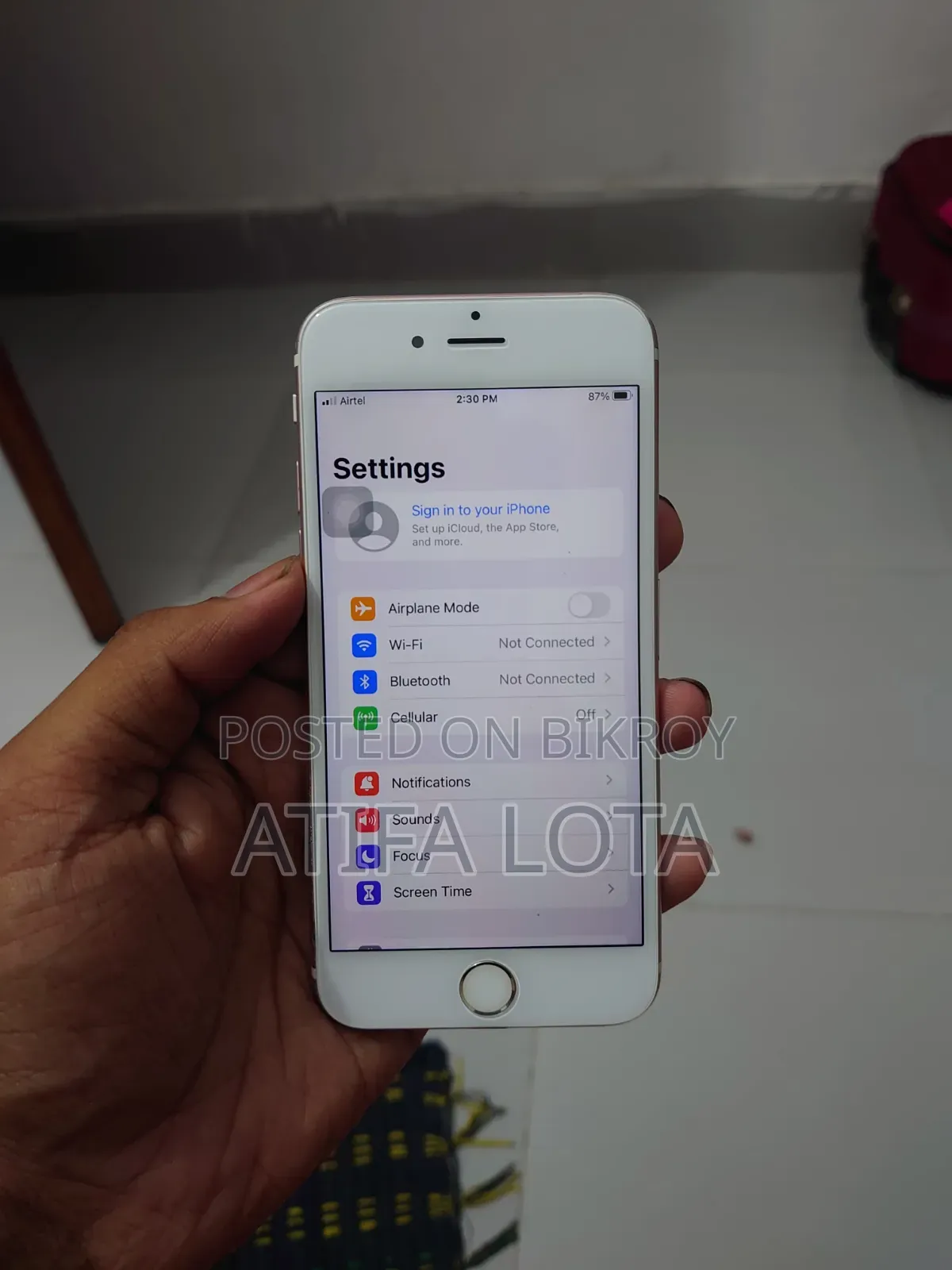 Apple iPhone 6s 16 GB Pink