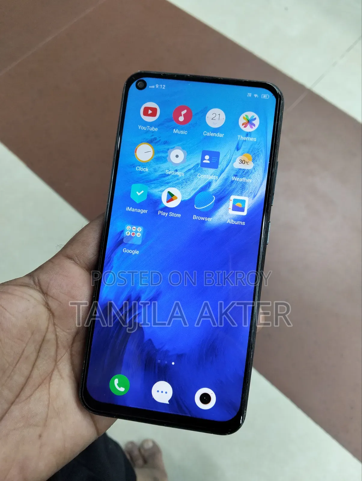 Vivo Y30 128 GB Black