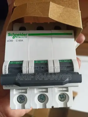 Circuit Breaker (MCB), 63A Schneider