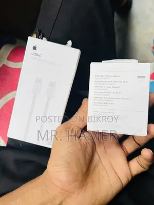  Apple Original 20w Charger + Type-C Cable (iPhone 15 Pro Max)