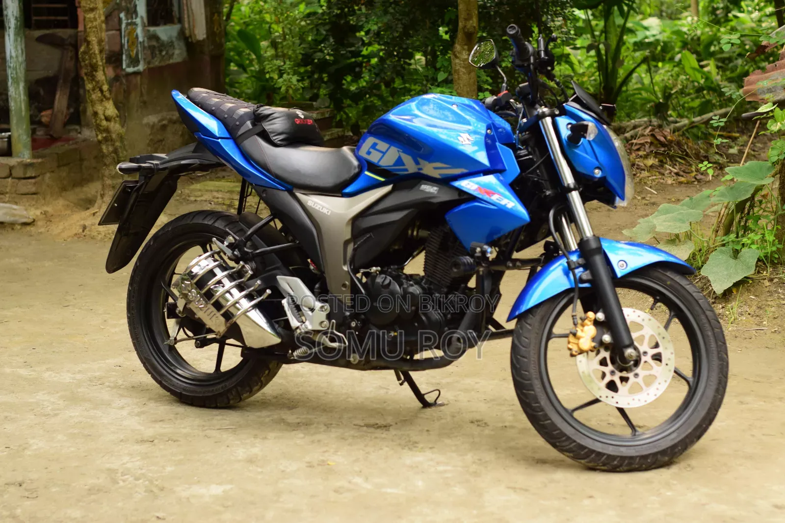 Suzuki Gixxer Monotone 2024 Blue