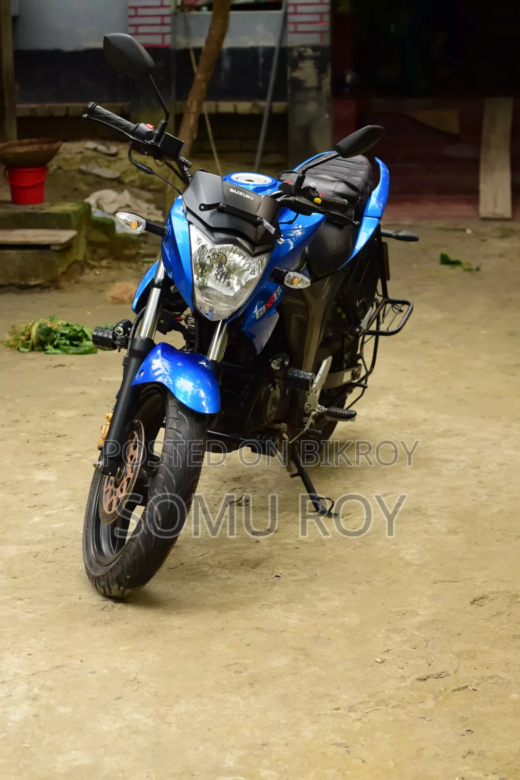 Suzuki Gixxer Monotone 2024 Blue
