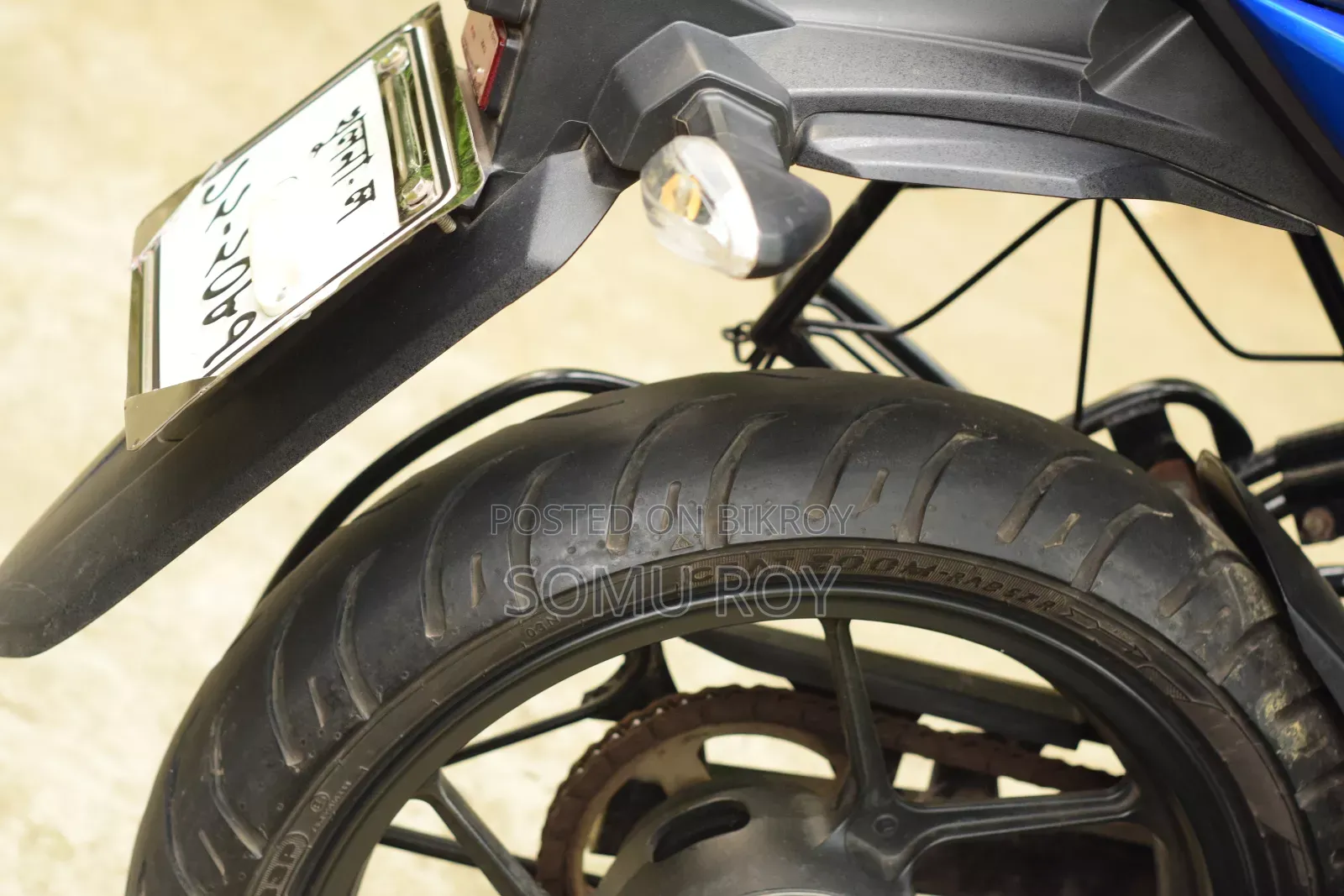 Suzuki Gixxer Monotone 2024 Blue