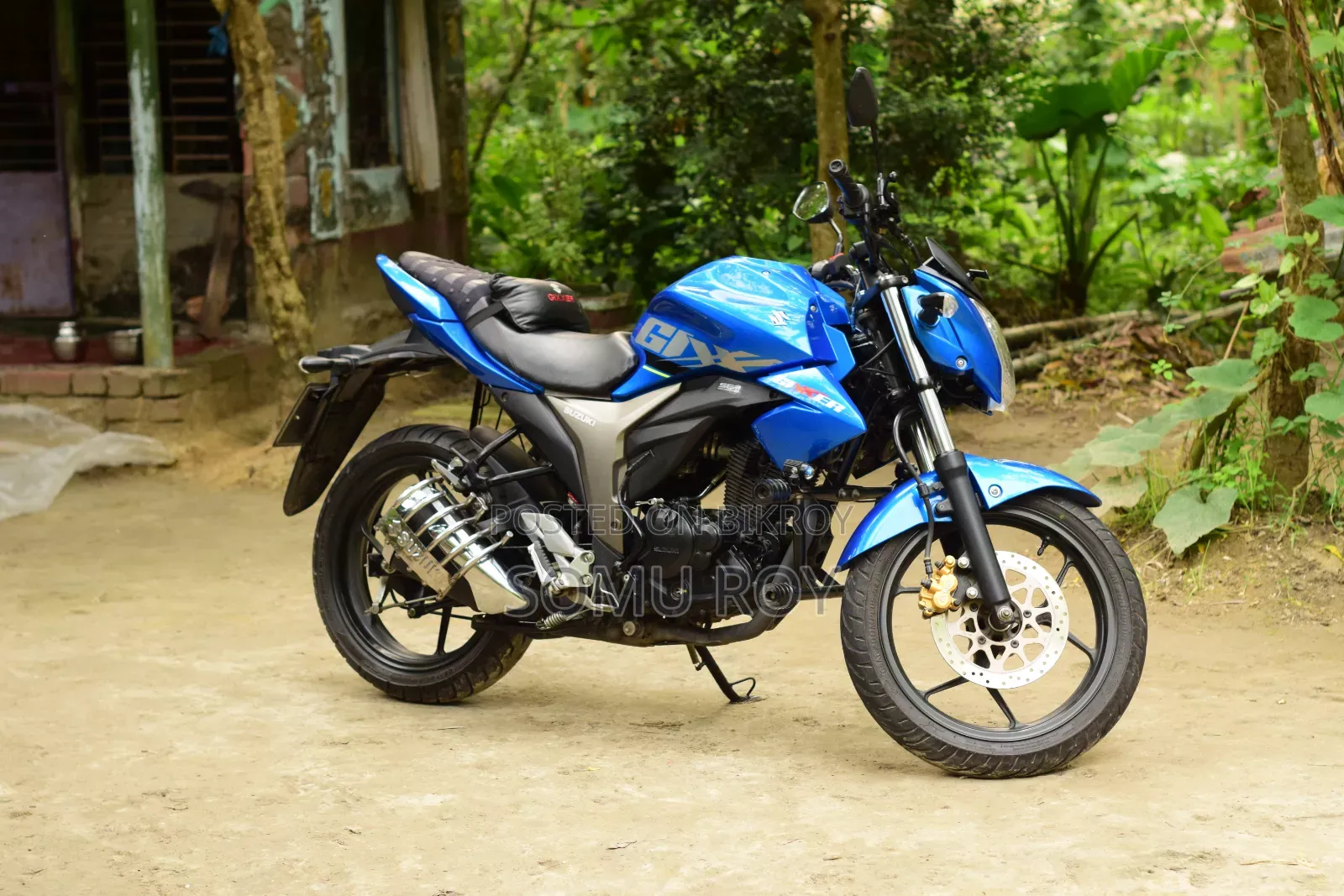 Suzuki Gixxer Monotone 2024 Blue