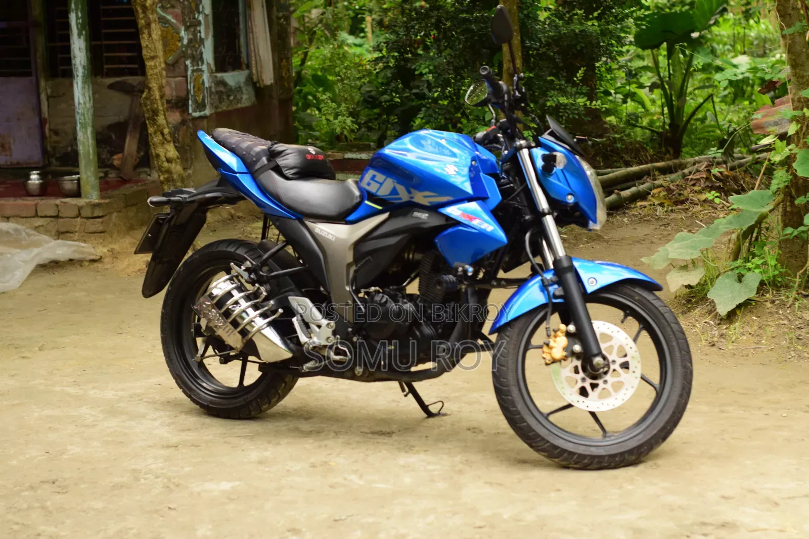 Suzuki Gixxer Monotone 2024 Blue