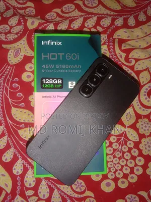 Infinix Hot 60i 128 GB Black