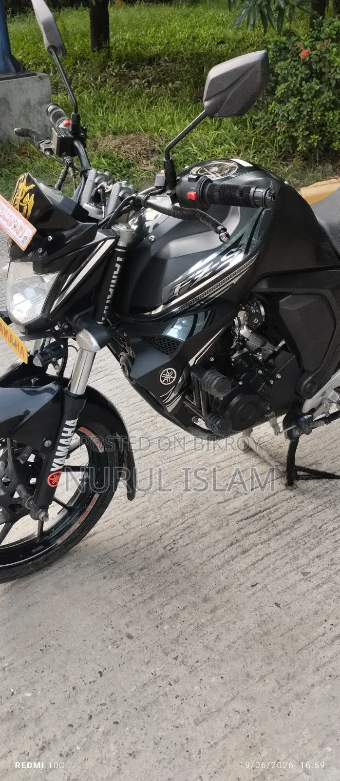 Yamaha FZ 2024 Black