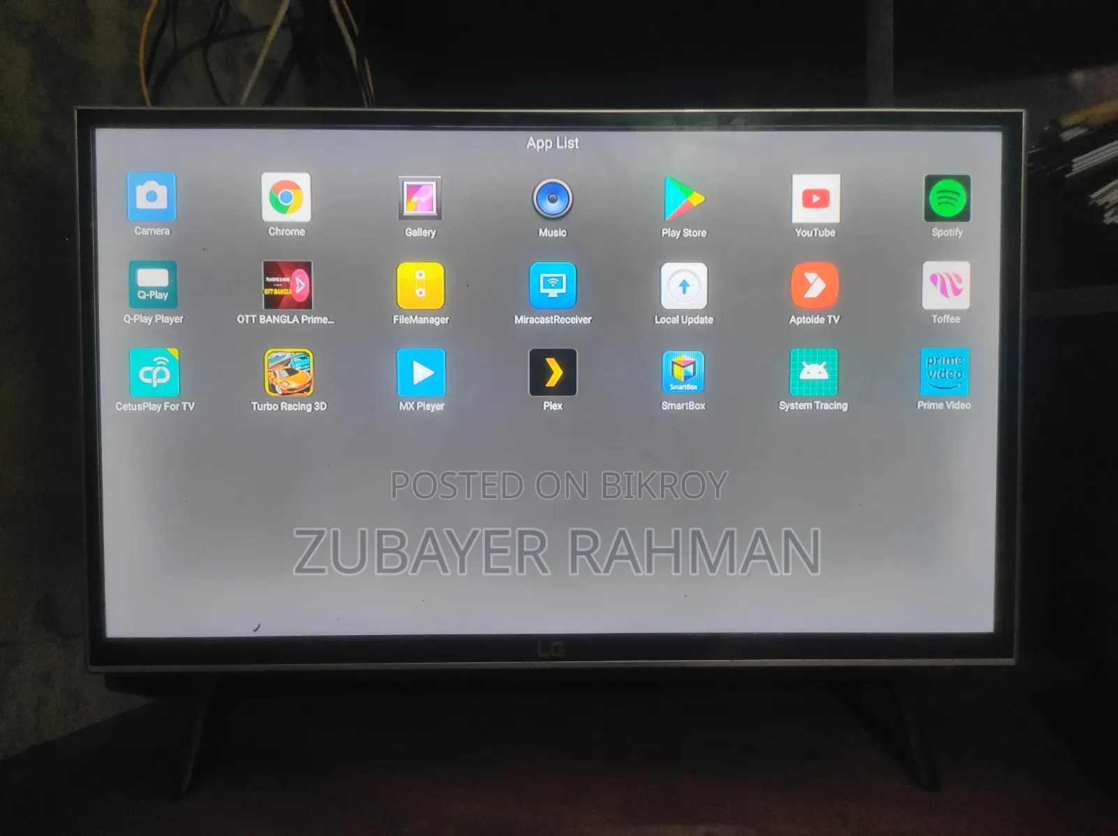 24in Full Hd Led Tv With Smart Box(Voice Control)