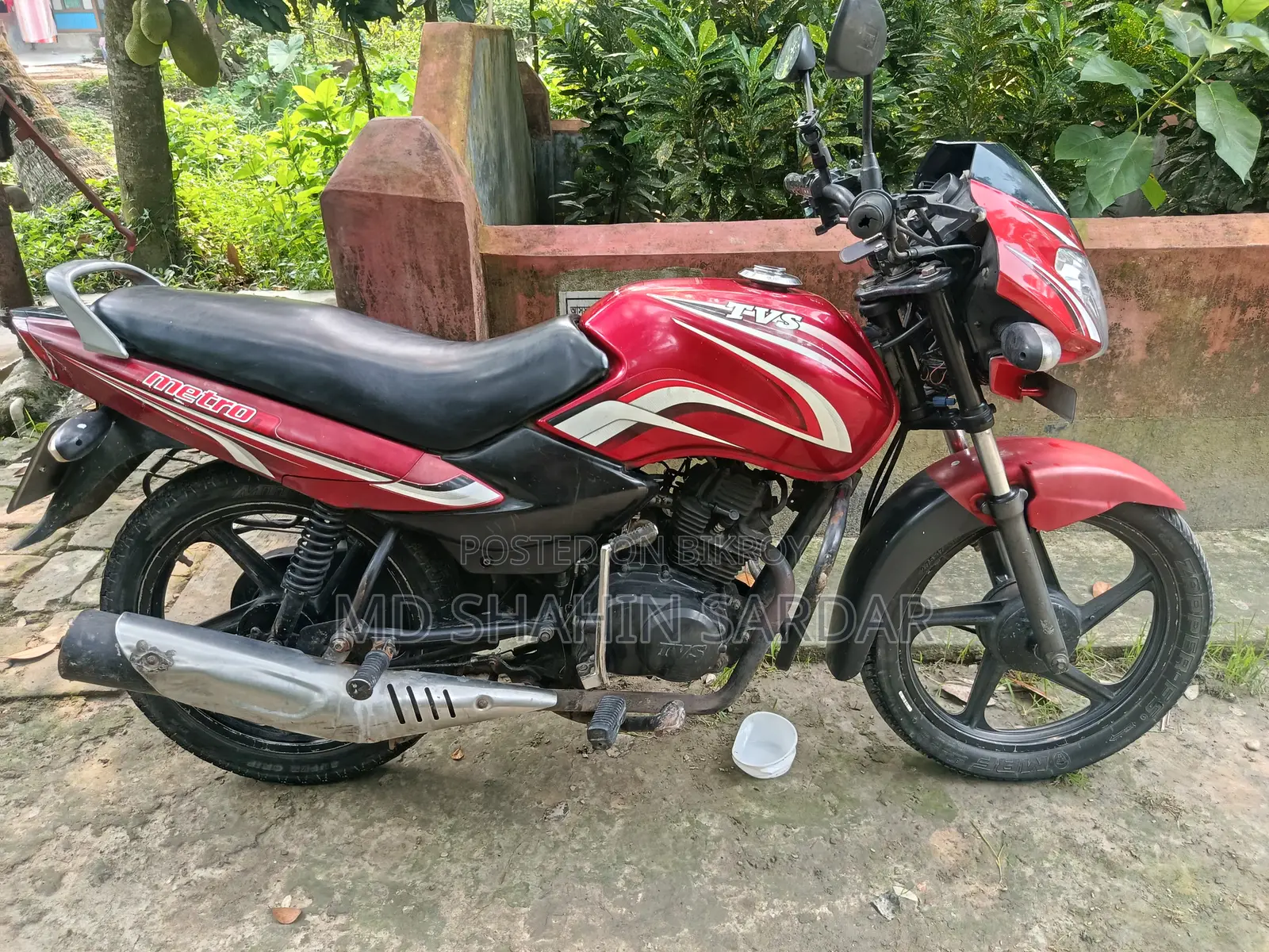 TVS Metro 2019 Red