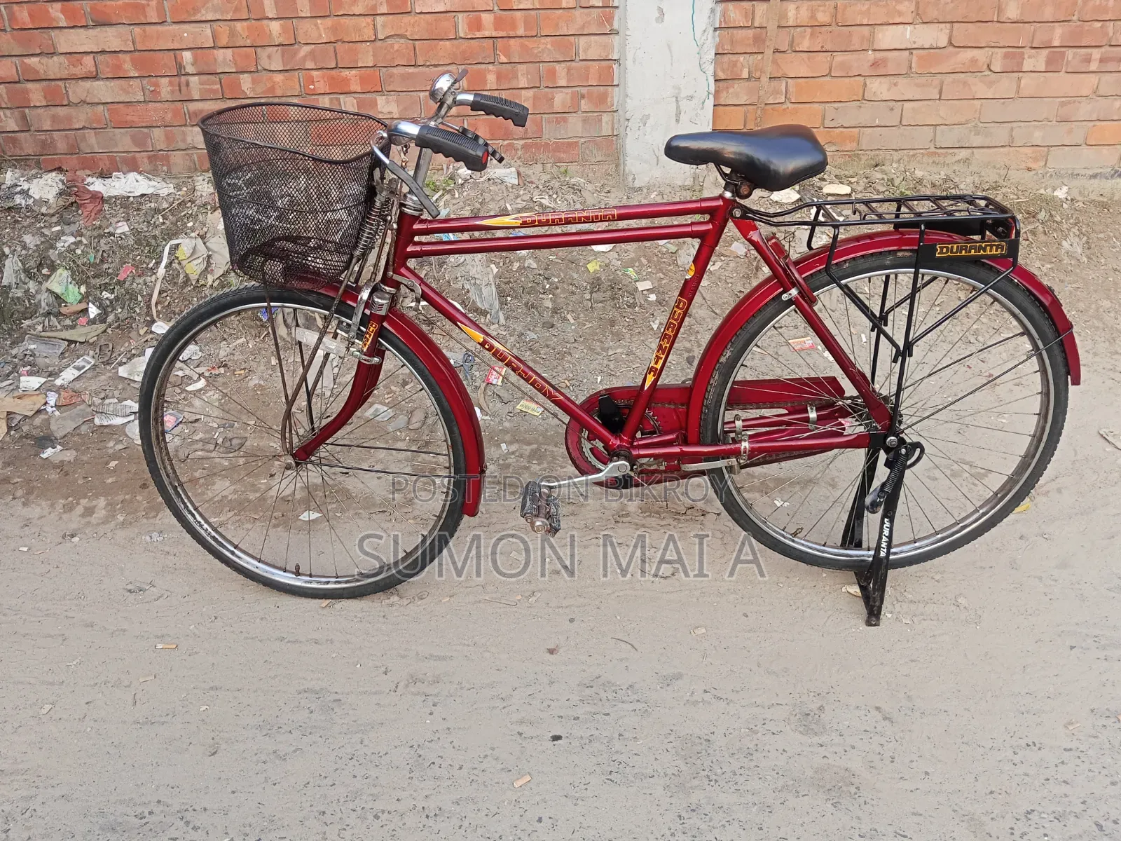 The bicycle is like new