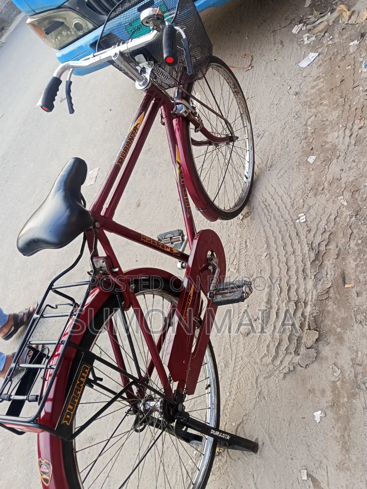 The bicycle is like new
