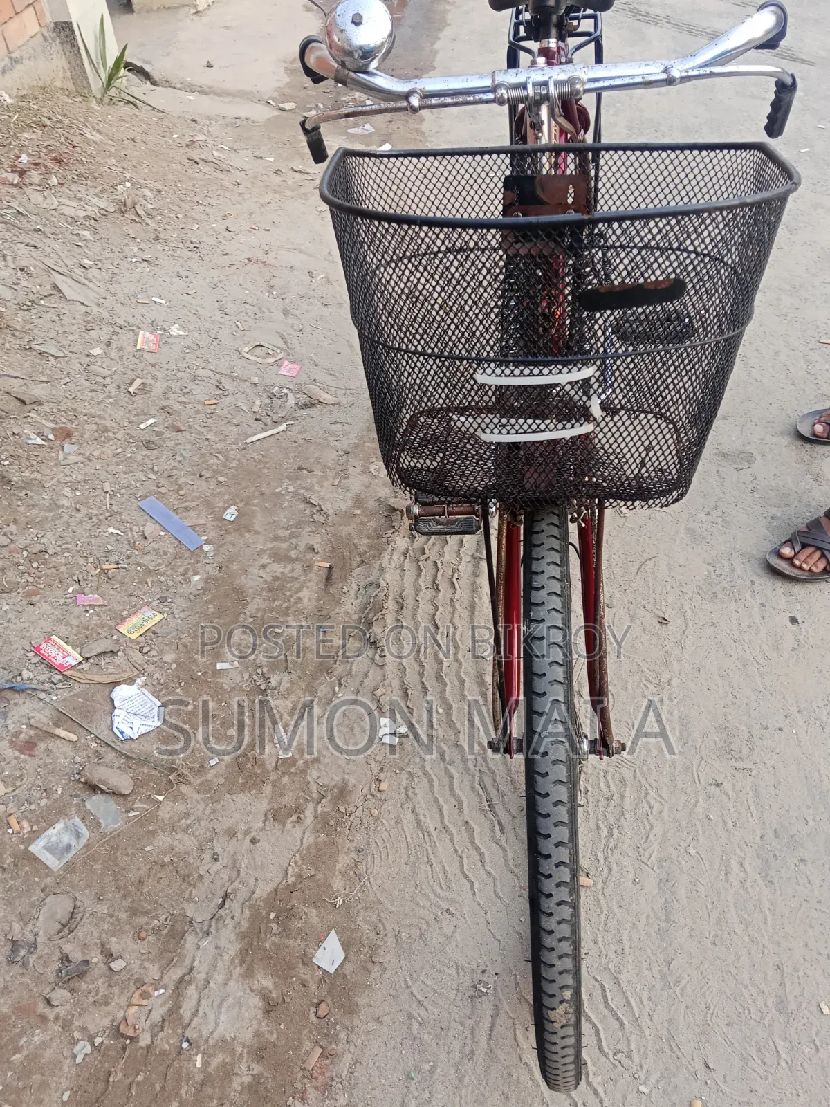 The bicycle is like new