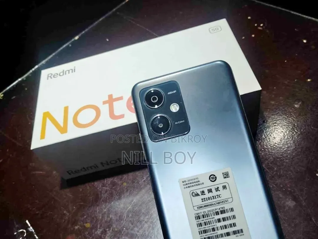 Xiaomi Redmi Note 12 5G 128 GB Black