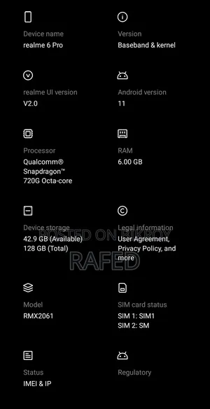 Realme 6 Pro 128 GB Blue
