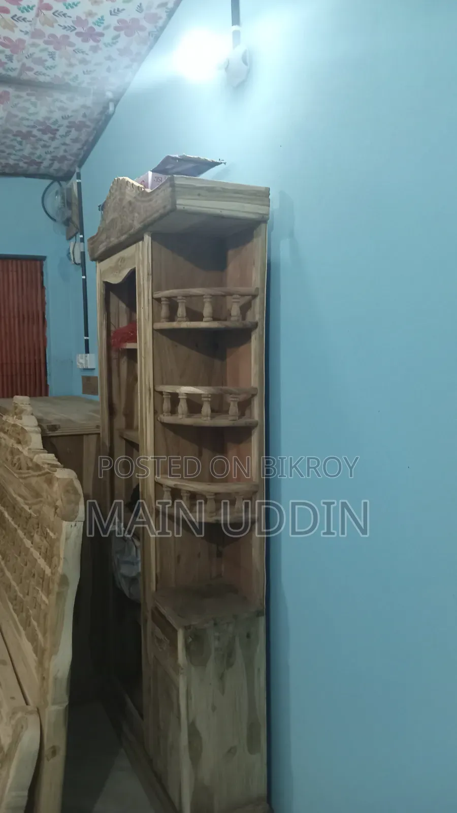Teak Wood Bed Header and Footer