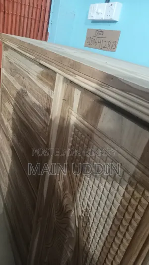 Teak Wood Bed Header and Footer