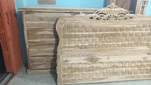 Teak Wood Bed Header And Footer