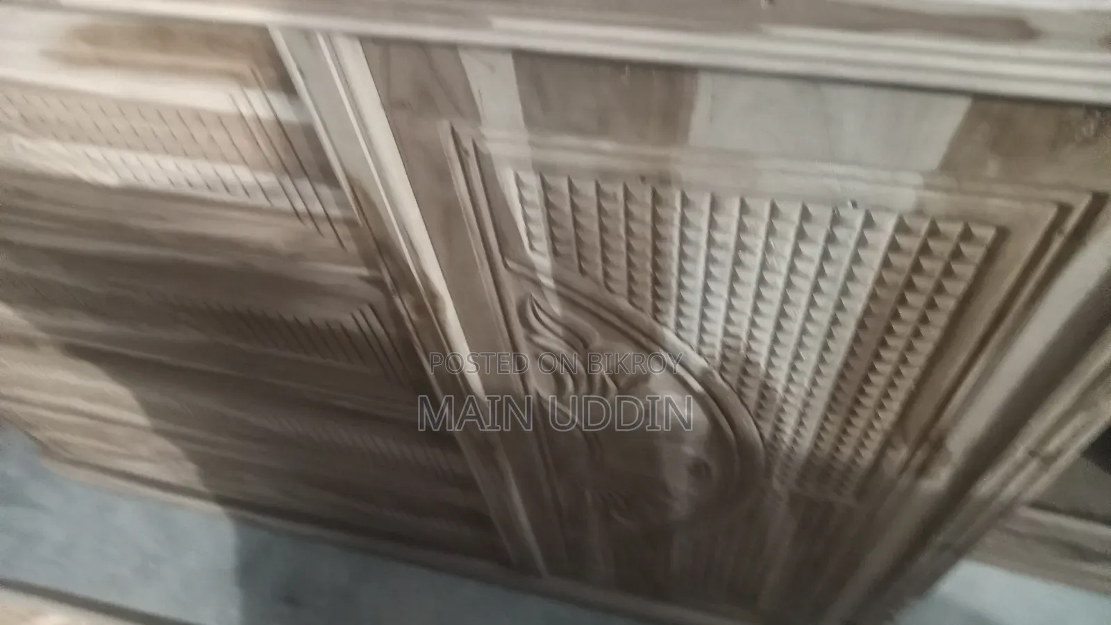 Teak Wood Bed Header and Footer