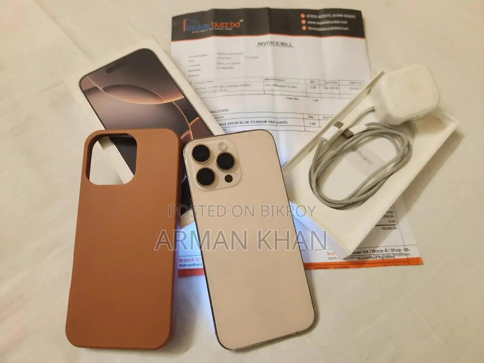 Apple iPhone 16 Pro Max 256 GB Rose Gold