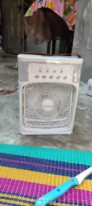 Gearup Air Cooler Fan With Mist Flow - White
