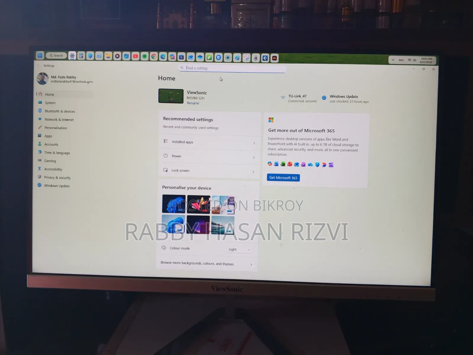 Viewsonic Vx2276-Sh 2 22" 100hz FHD Ips Monitor