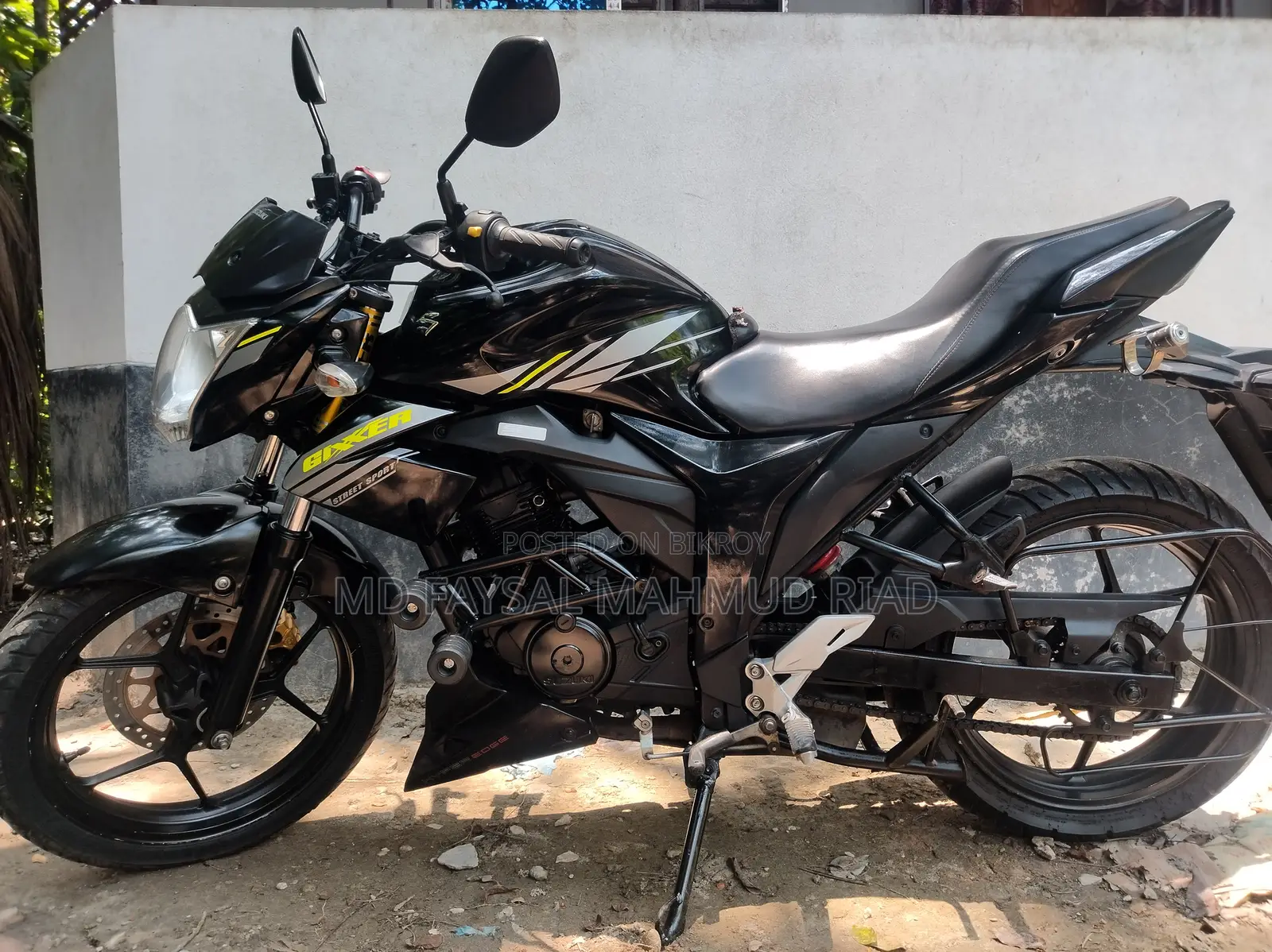 Suzuki Gixxer Monotone 2019 Black