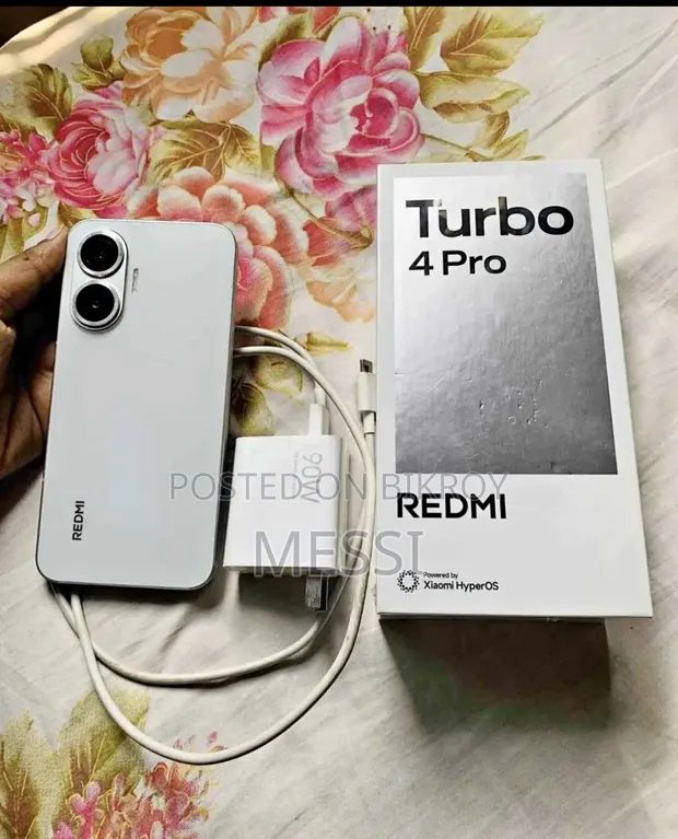 Xiaomi Redmi Turbo 4 Pro 256 GB White - Messi ▷ Price: BDT 33,500 
