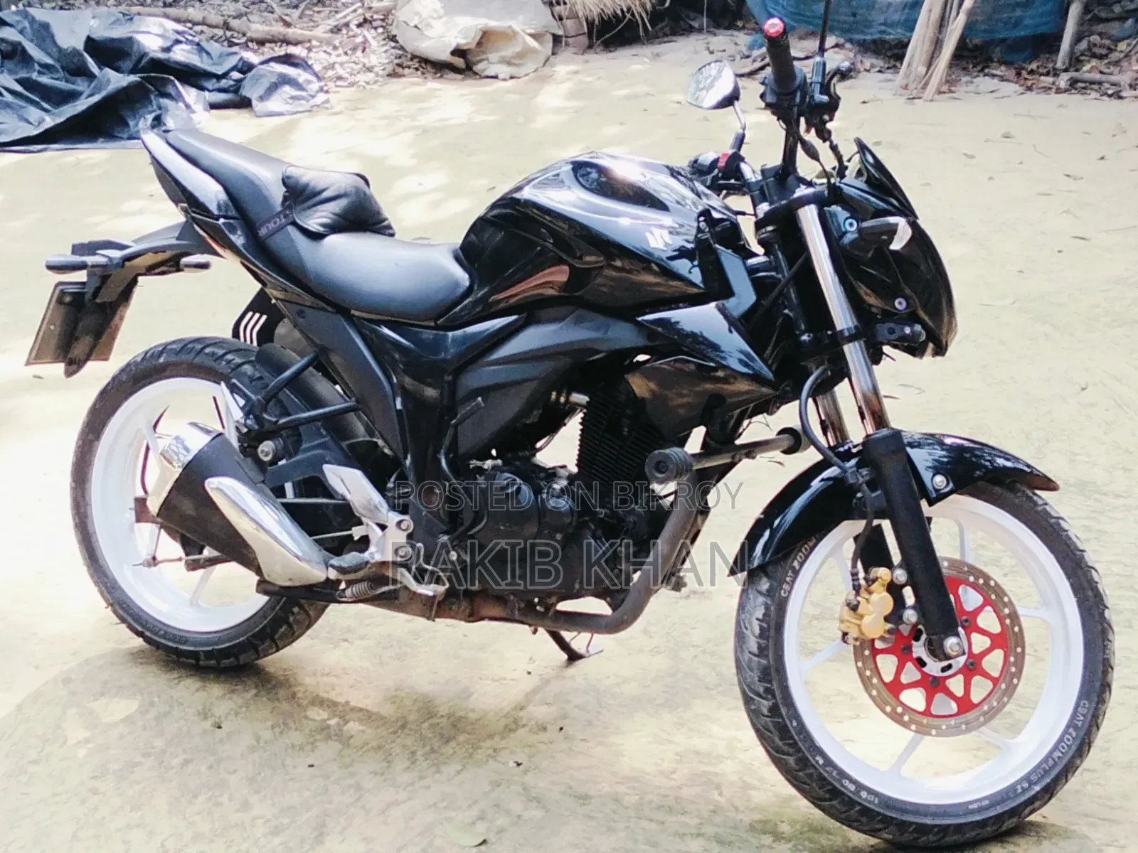 Suzuki Gixxer Monotone 2024 Black
