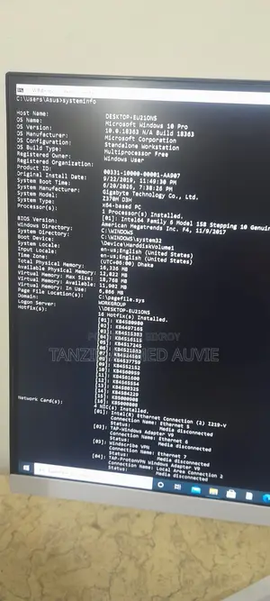 Desktop Computer 16GB Intel Core I5 HDD 500GB