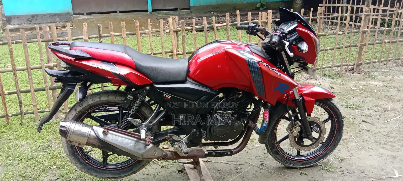 TVS Apache RTR 160 2V 2017 Red