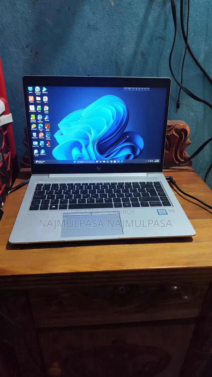Laptop HP EliteBook 840 G5 8GB Intel Core I5 HDD+SSD 256GB