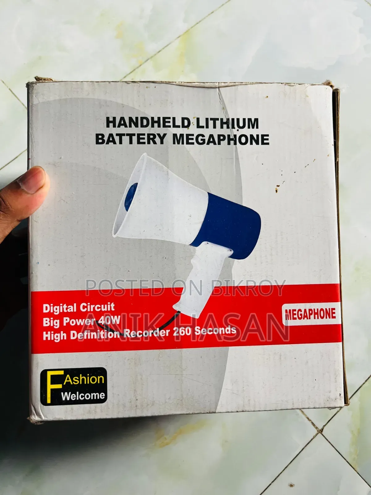 Handled Lithium Battery Megaphone Sell