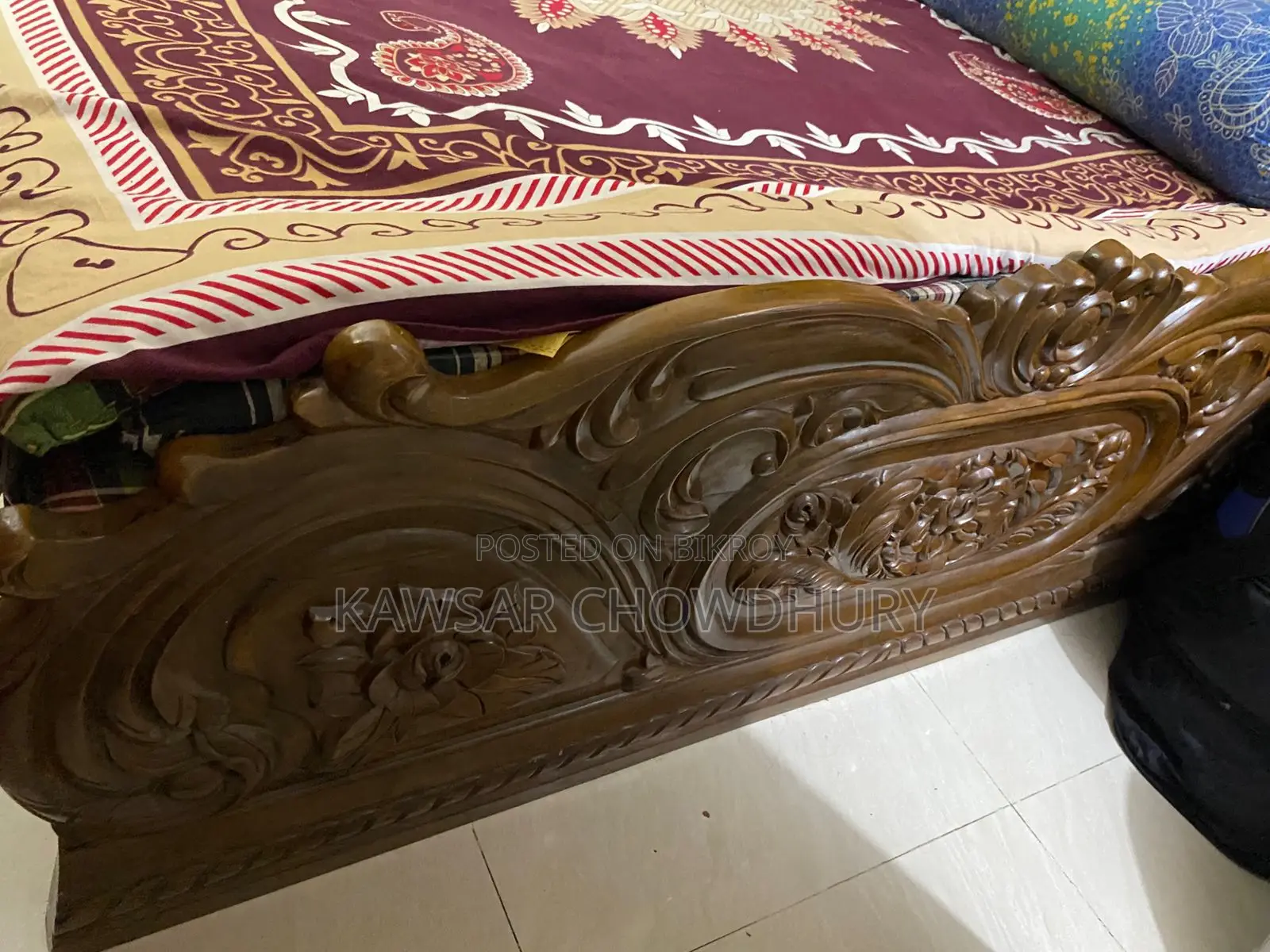 সেগুন কাঠের খাট, আলমারি, মেহগুনির খাট,