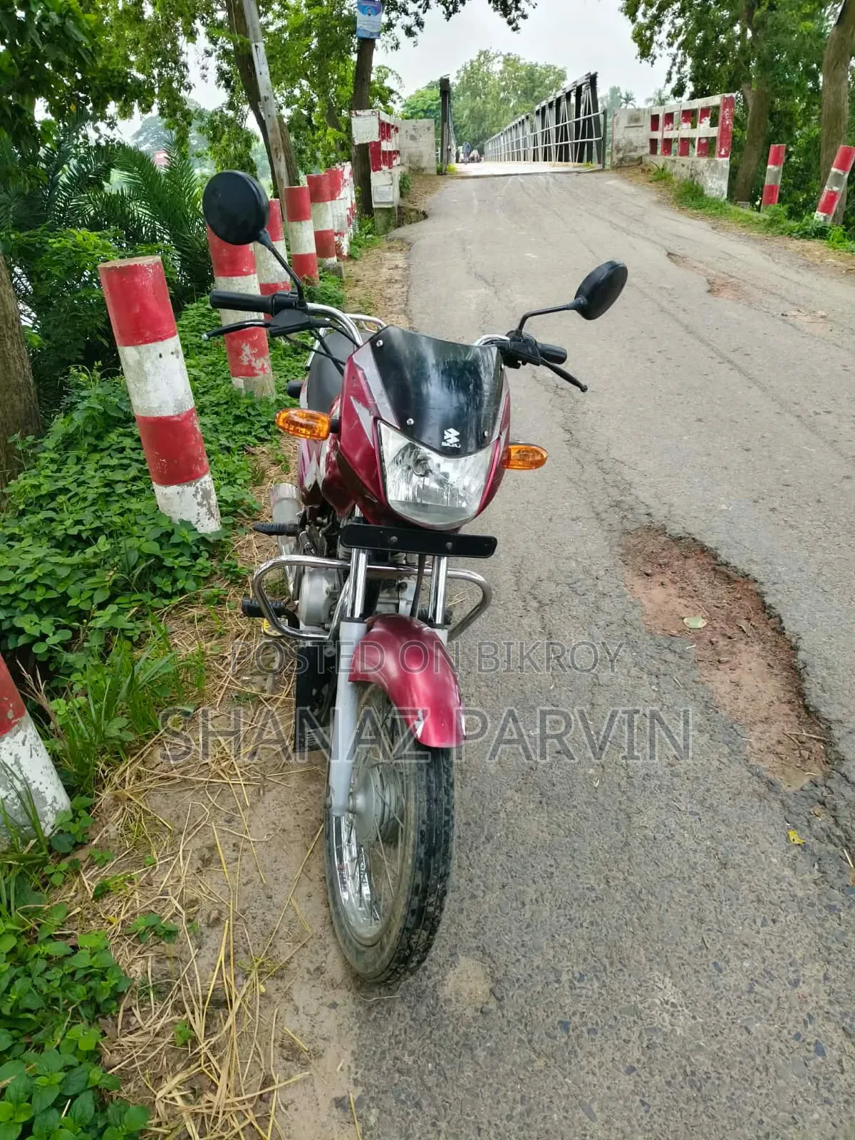বাজাজ সিটি ১০০ ২০১৭ রেড