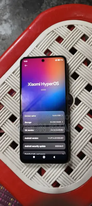 শাওমি রেডমি কে৫০আই ২৫৬ জিবি ব্ল্যাক