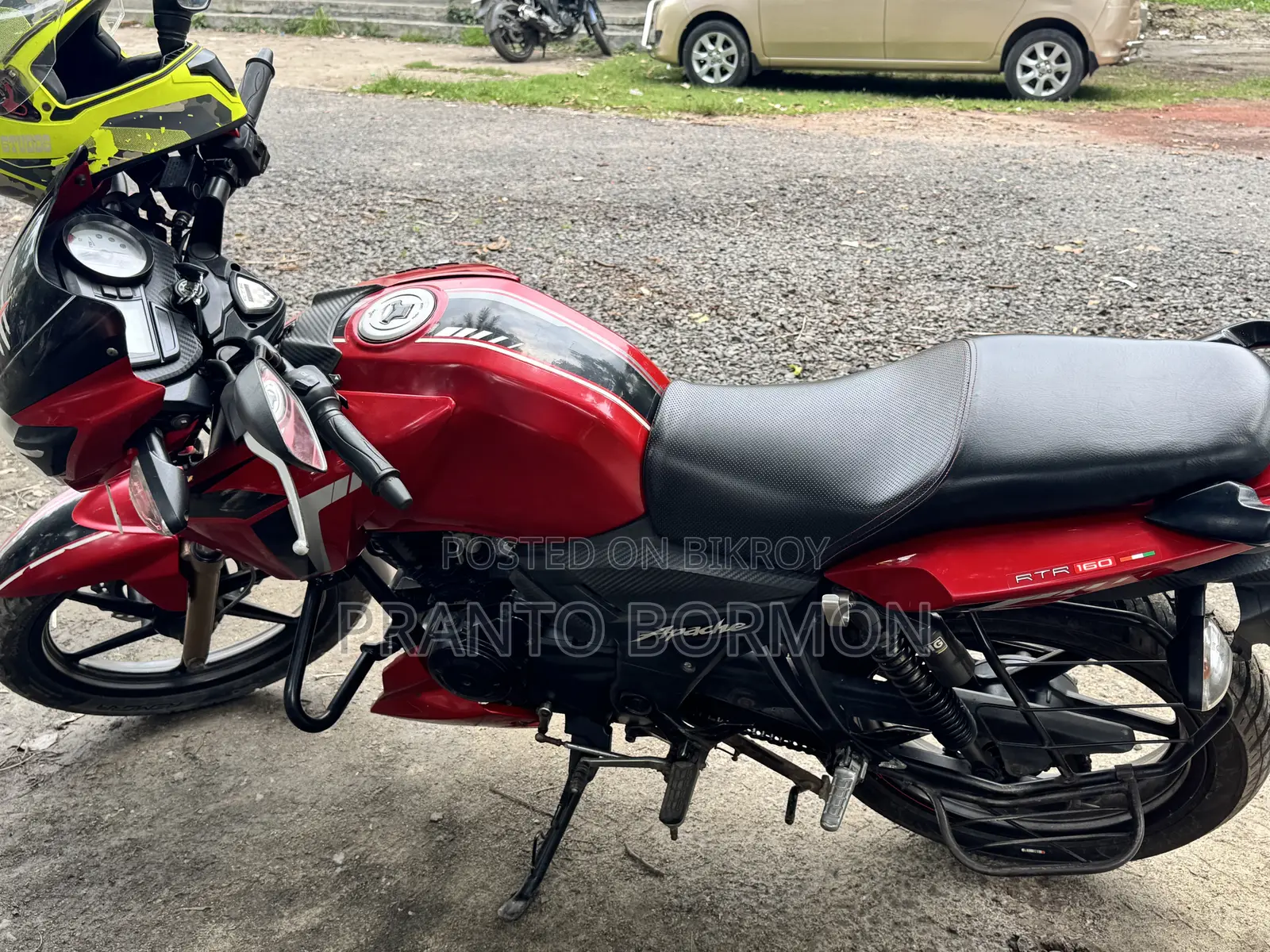 TVS Apache RTR 160 2V 2023 Red