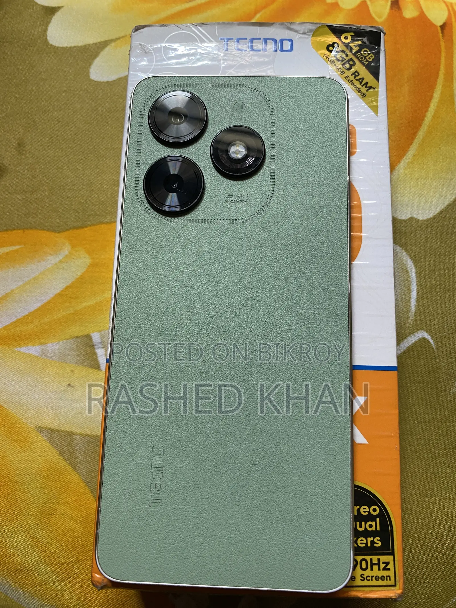 Tecno Spark Go 64 GB Purple