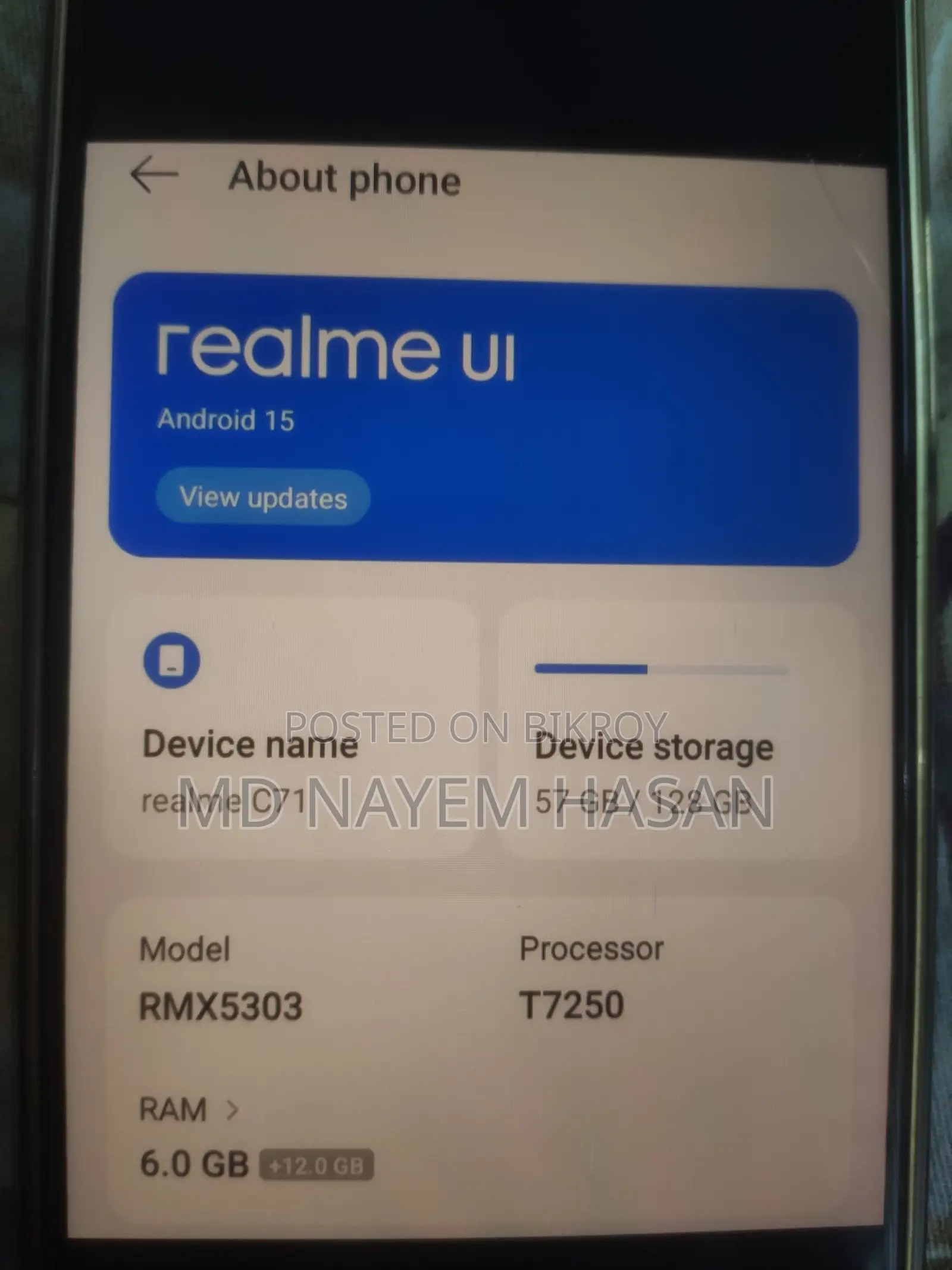 Realme C71 128 GB Green