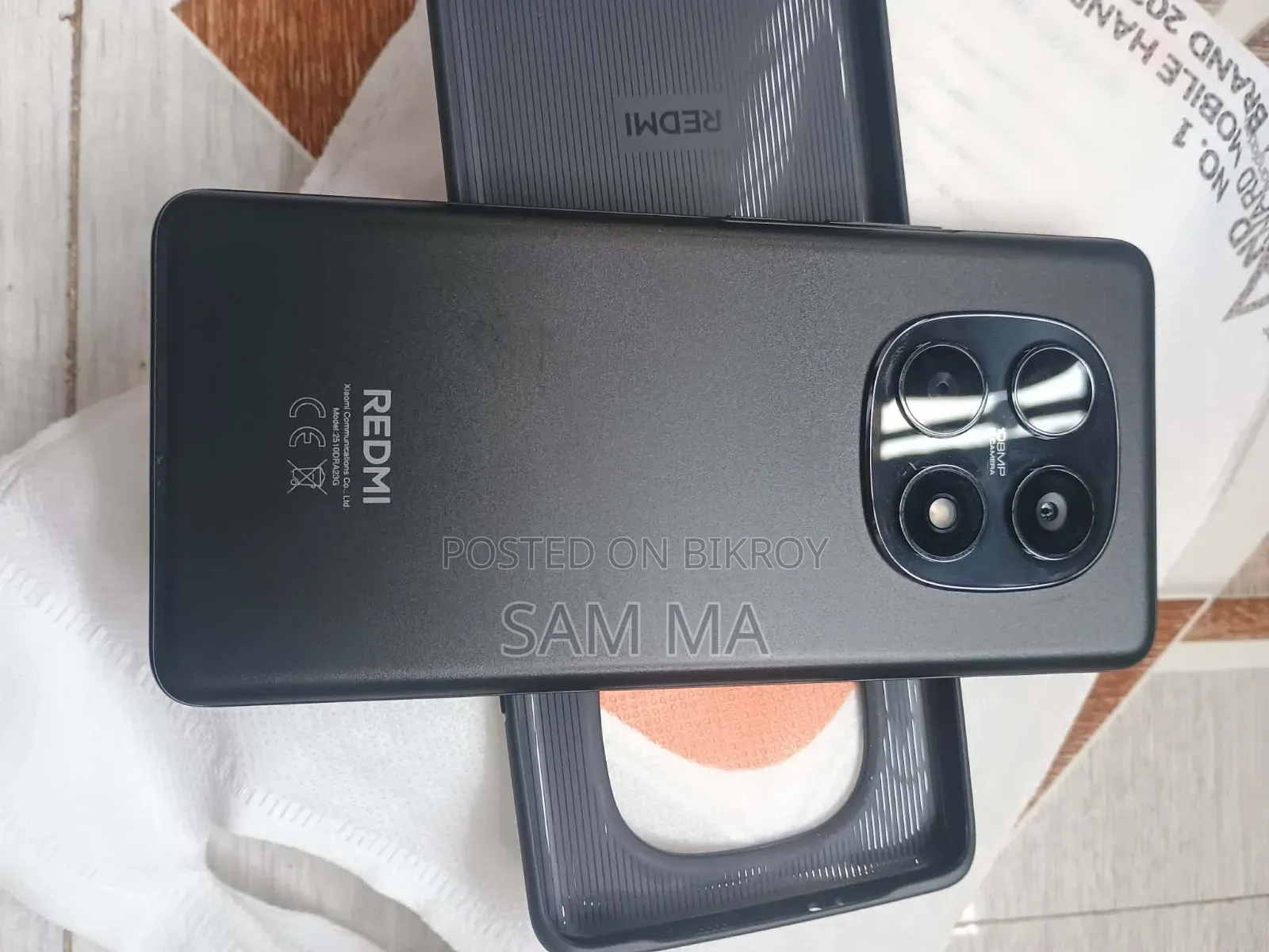New Xiaomi Redmi Note 15 256 GB Black