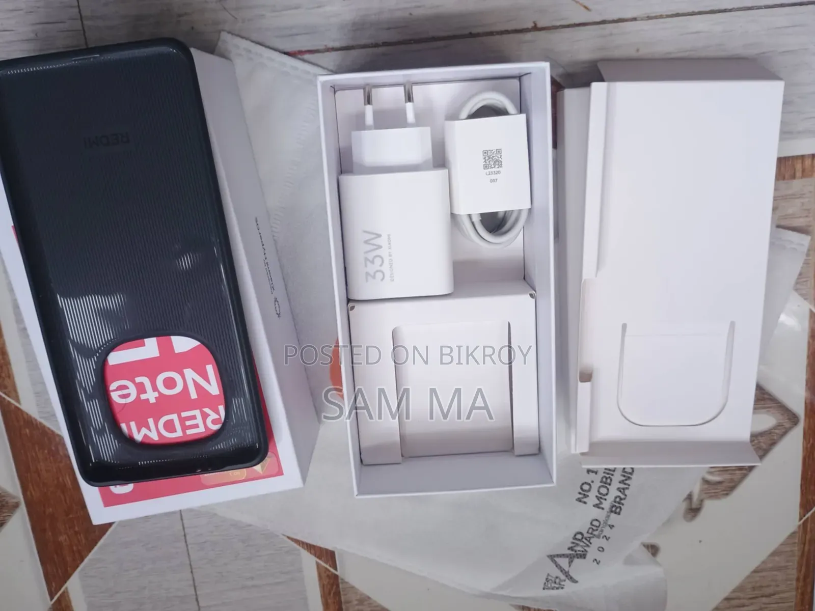 New Xiaomi Redmi Note 15 256 GB Black