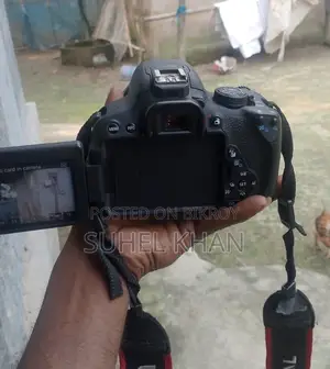 Canon 700d DSLR Camera + 2 Lens + Full Accessories